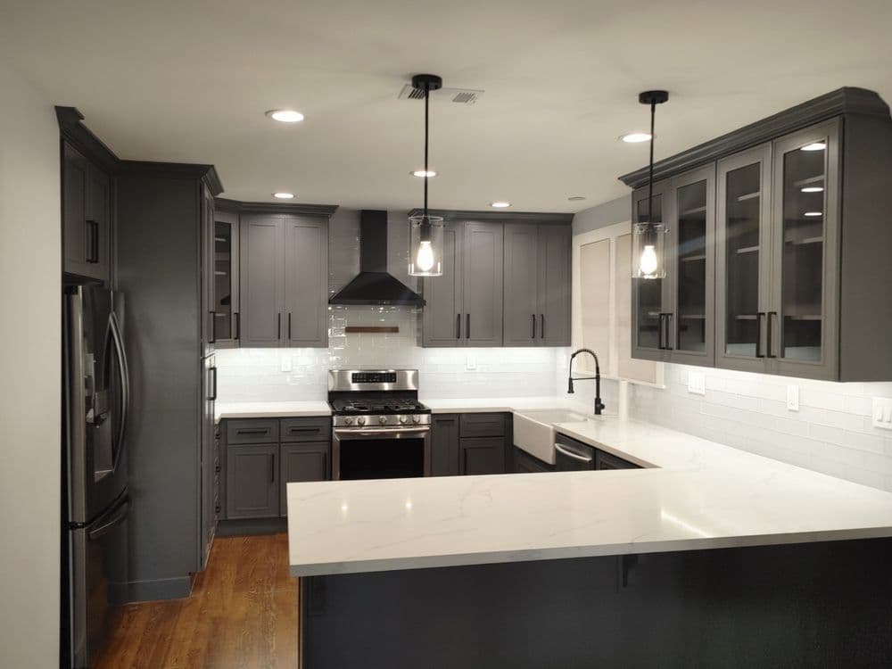 Custom cabinetry built by SummitForge Construction